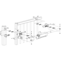 Samozamykacz do furtek SAMSON 2  WADSAM01.1