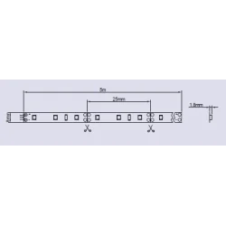 Taśma Flash 3528 300 diod zimna biała YLD352830020