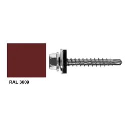 Wkręt farmer 4,8x35mm RAL3009 DACH79.15