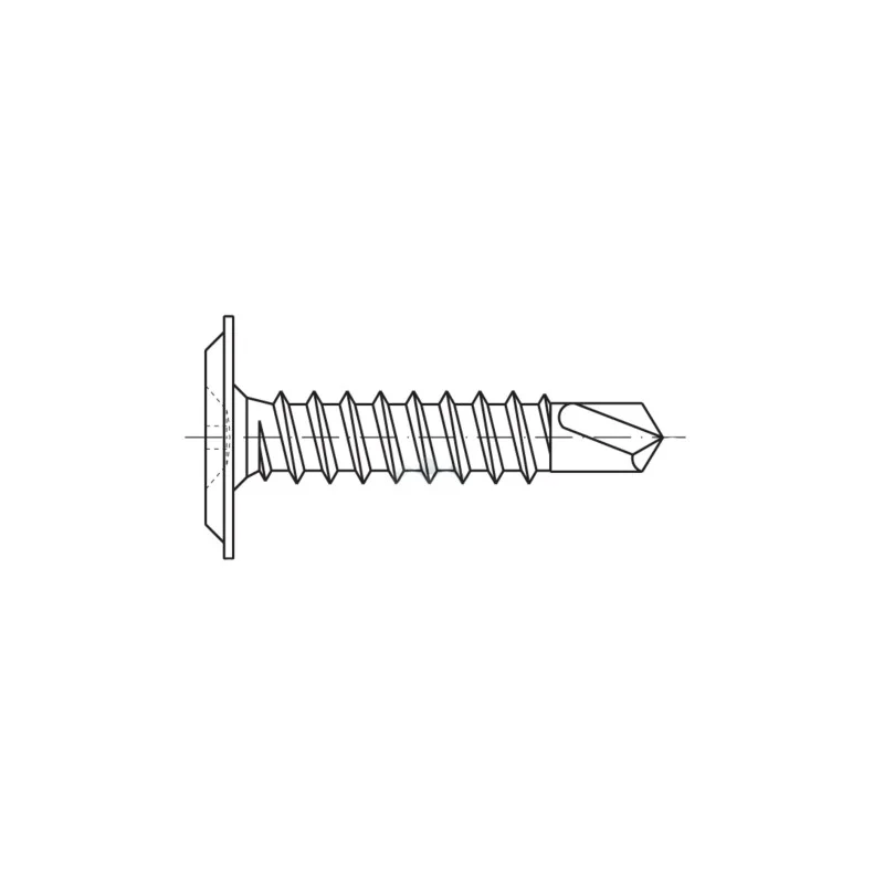 Blachowkręt z łbem płaskim 4,2x13mm WKBL79.01