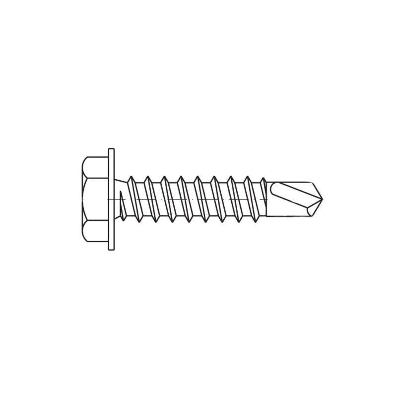 Blachowkręt z łbem sześciokątnym 6,3x63mm WKBL79.01
