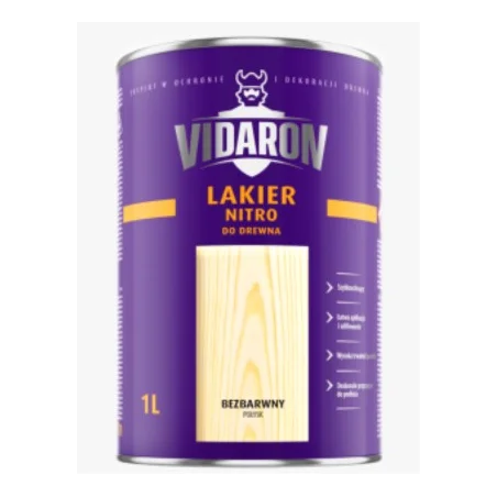 Lakier VIDARON nitro bezbarwny BAWLAK10.24