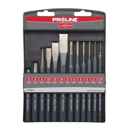 Zestaw wybijaków, punktaków, przecinaków X31361