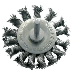 Szczotka tarczowa fi 75mm z trzpieniem X32447