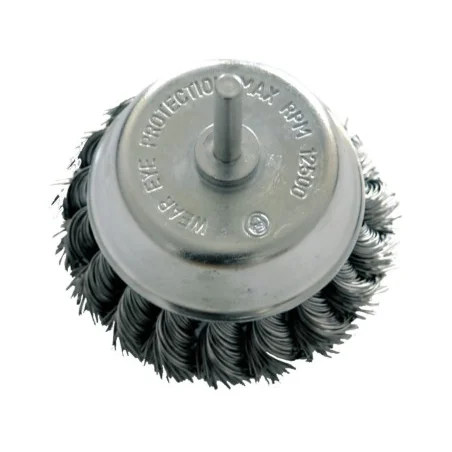 Szczotka doczołowa fi 75mm z trzpieniem X32457