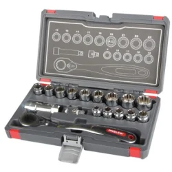 Zestaw nasadek przelotowych 17 szt. PROLINE X58717