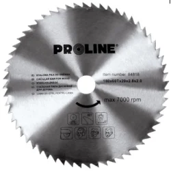 Piła tarczowa do cięcia drewna 180mm 60 zębów X84818
