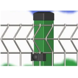 Łącznik ogrodzeń panelowych grafit ABILAC01.2GR