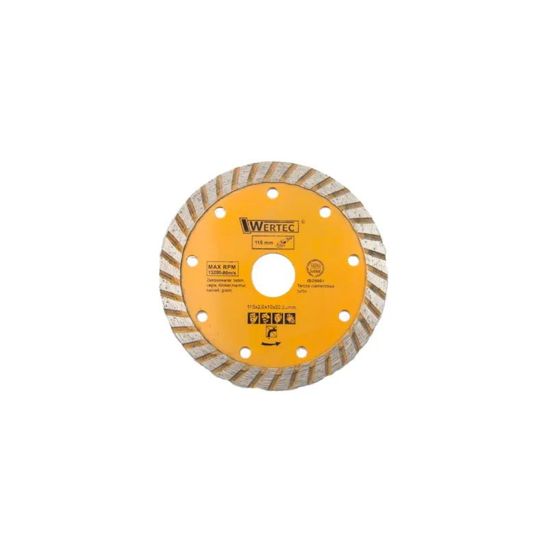 Tarcza diamentowa turbo 230mm WTDT230 EN-TARTUR230