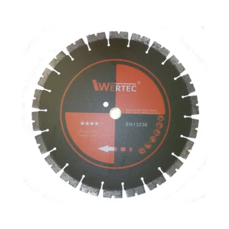 Tarcza diamentowa segmentowa 350mm WERTEC EN-TARSBRU350