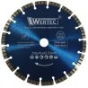Tarcza diamentowa segmentowa turbo 230mm WERTEC  EN-TARSEGT230
