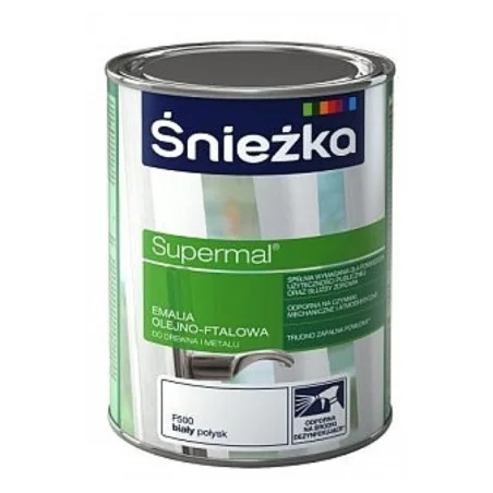 Emalia SUPREMAL biały połysk 0,8L BAWSUP10.4