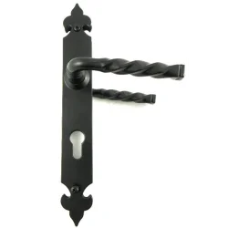 Klamka LILIA z podłużnym szyldem 72 KLA164.11