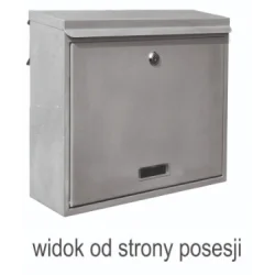 Skrzynka pocztowa montowana w ogrodzeniu SKR118.14