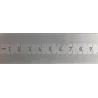 Liniał stalowy nierdzewny 300mm XBLIN300N
