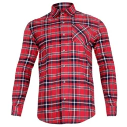 Koszula flanelowa w kratę "2XL" XL4180305