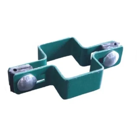 Obejma pośrednia zielona na słupek 60x40mm OSI-OBE4