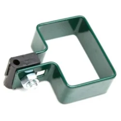 Obejma końcowa zielona na słupek 60x40mm OSI-OBE6