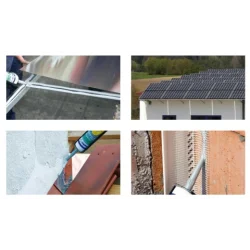 Klej 1-komponentowy GEKON HYBRID 310ml czarny BE-GEKONCZAR