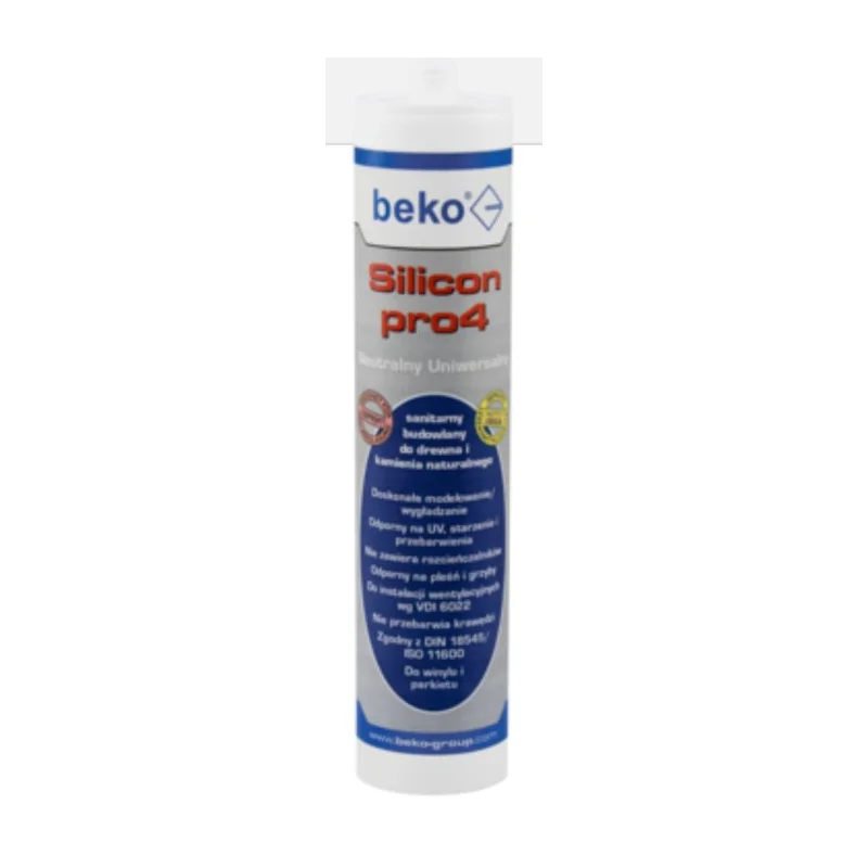 Silikon uniwersalny PRO4 brązowy 310ml BE-SILUNIBRAZ
