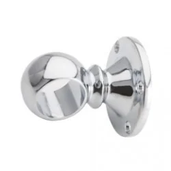 Rohrhalter gewölbt für Rohr - Ø 25mm Chrom Design