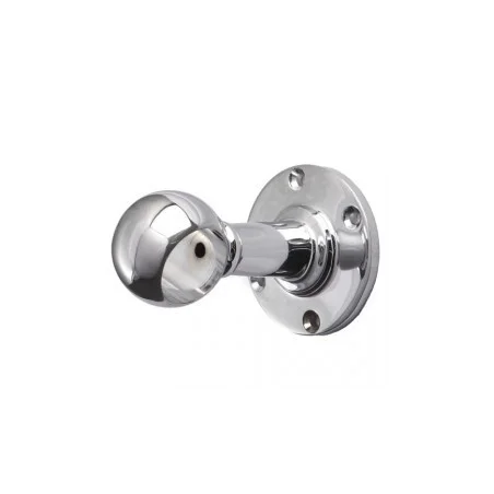 Rohrhalter gewölbt für Rohr - Ø 25mm Chrom Design SZAC9940CHR