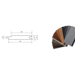 Panel ogrodzeniowy IRISH OAK KOMAPAN XKOMIOIO