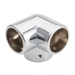 Narożnik trzykierunkowy - Ø 25 chrom SZAC9840CHR