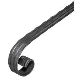 Zakończenie pochwytu "dwa rowki" 40x5 POS30.113.01