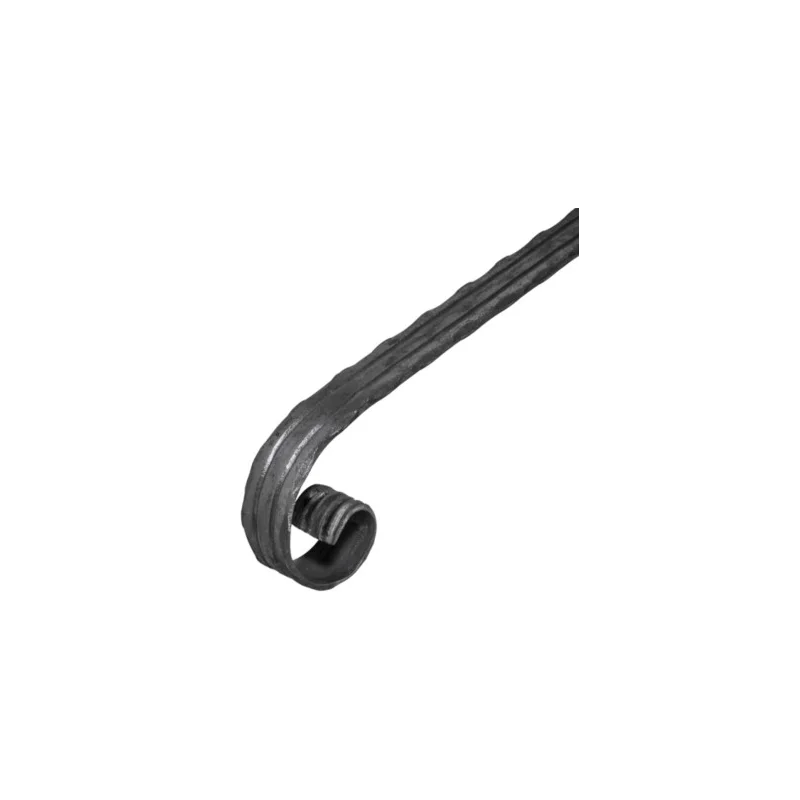 Zakończenie pochwytu "dwa rowki" 40x5 POS30.113.01