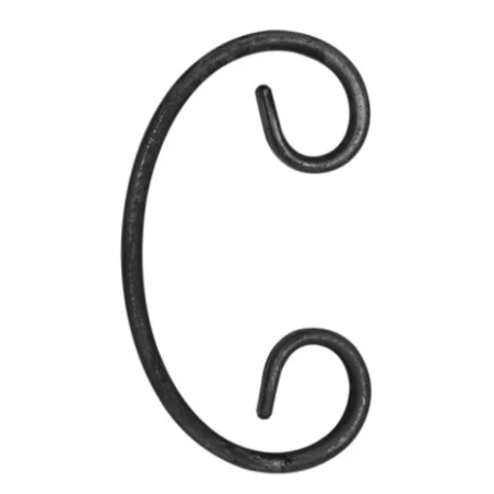 Element skrętny C 12x6mm 100x60mm POS10.093