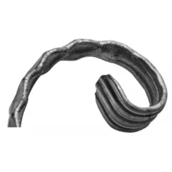 Element skrętny P fakturowany prawy 12x6mm 120x60mm POS10.216