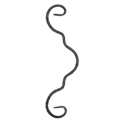 Element skrętny E 12x6mm fakturowany 260x75mm POS10.221