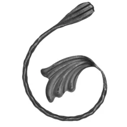 Element skrętny P fakturowany prawy 12x6mm 150x100mm POS10.251