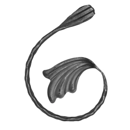 Element skrętny P fakturowany prawy 12x6mm 150x100mm POS10.251