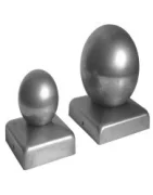 Post caps and balls